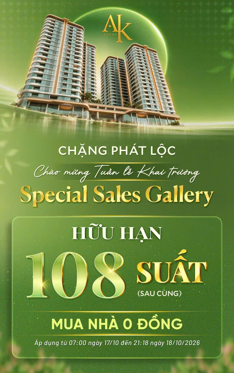 A&K TOWER – BOOKING SỚM, NẮM BẮT CƠ HỘI SỞ HỮU CĂN HỘ ĐẸP: 1,6 tỷ/căn 16019242
