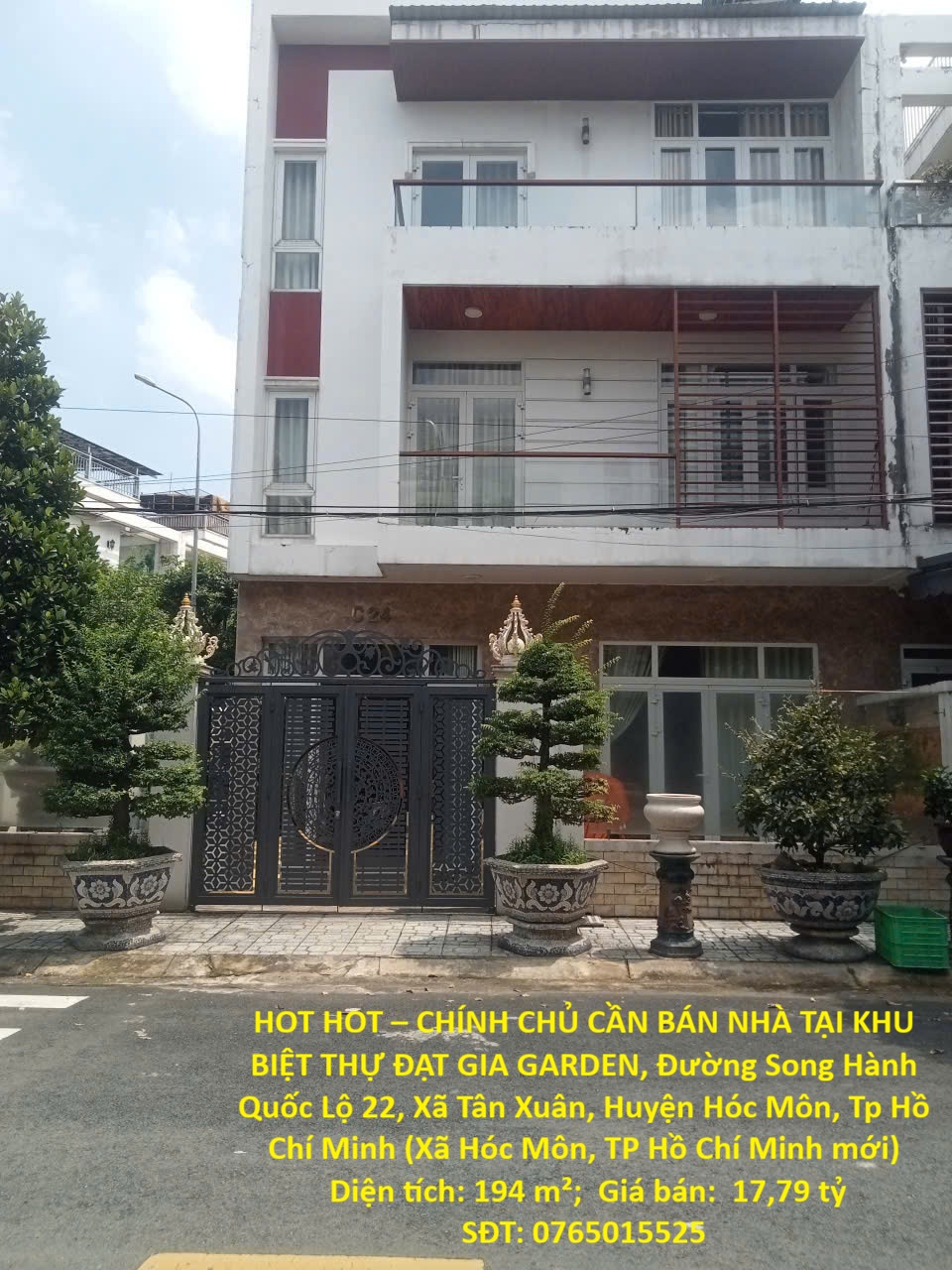 HOT HOT – CHÍNH CHỦ CẦN BÁN NHÀ TẠI  Xã Tân Xuân, Huyện Hóc Môn, Tp Hồ Chí Minh 16019255