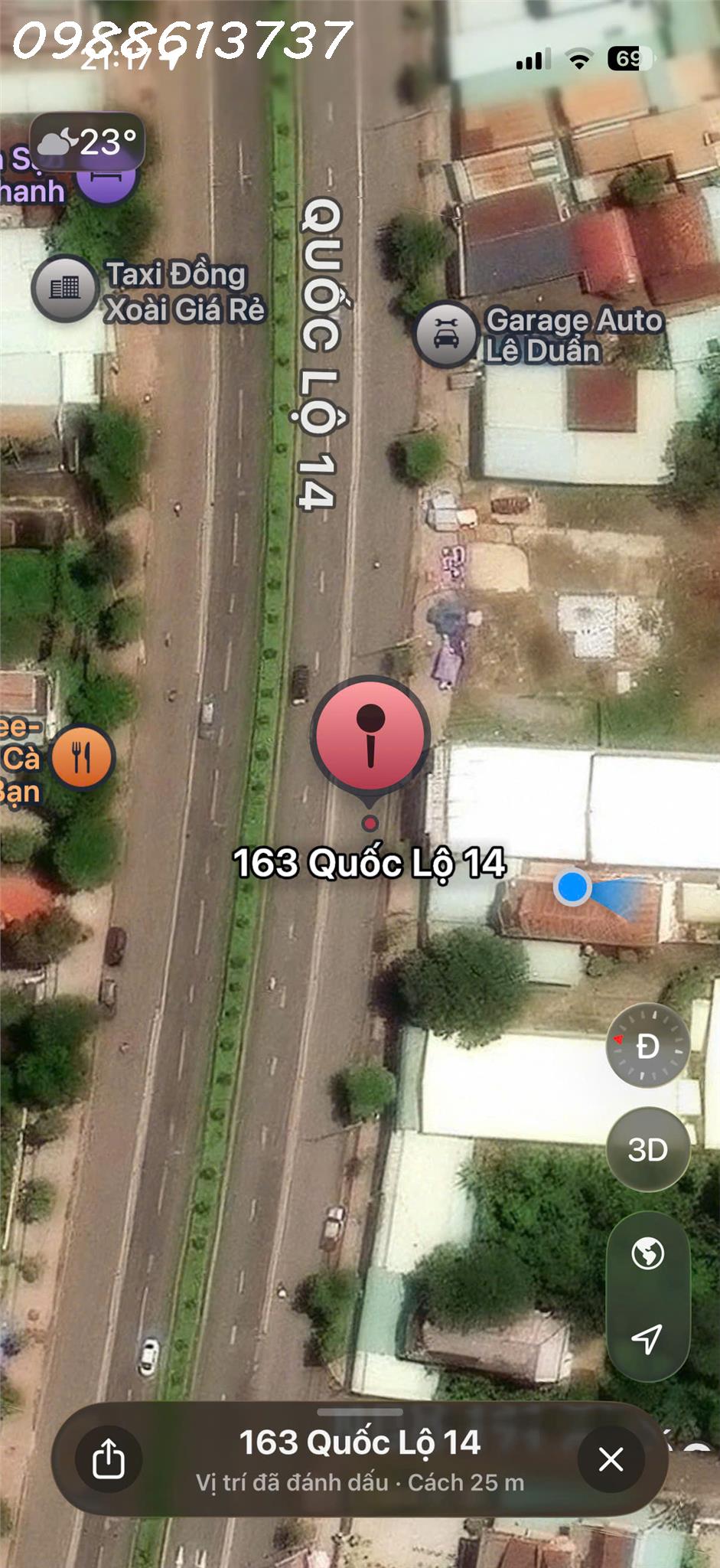 Bán hoặc cho thuê gấp kho, nhà xưởng, đất Số 163, Quốc lộ 14, Tân Thiện, 400m2, giá đầu tư 16019409