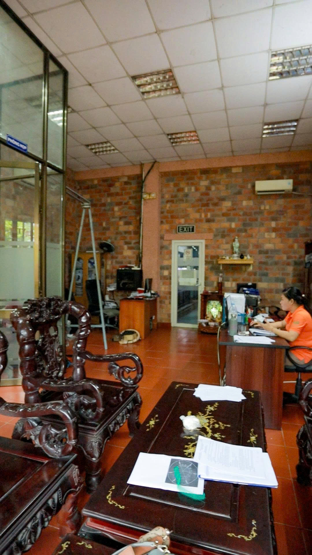CHO THUÊ NHÀ MÁY – KHO XƯỞNG (1.000M²) ĐƯỜNG NHỰA 18M NHỊ BÌNH 4, HÓC MÔN. 16019449