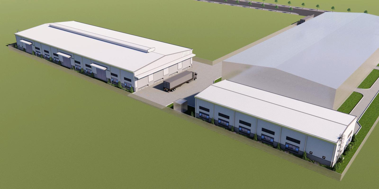 CHO THUÊ KHO XƯỞNG 100% TẠI KCN QUANG MINH, HÀ NỘI – XE CONTAINER ĐỖ CỬA 16019659