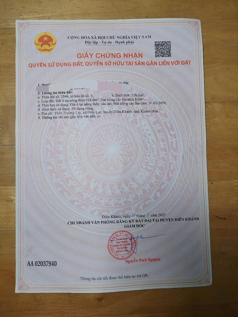 LÔ ĐẤT MẶT TIỀN ĐƯỜNG LỚN – KINH DOANH SẴN DÒNG TIỀN – TIỀM NĂNG ĐẦU TƯ HẤP DẪN! 16019671