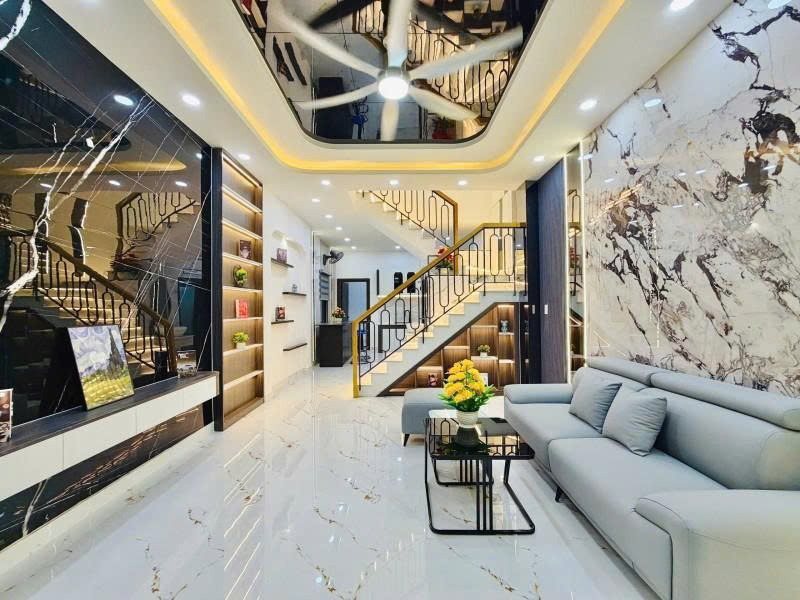 Bán nhà Lô góc - Hẻm 5m Nguyễn Kiệm - đối diện BV 175, 4x16m, 2 Tầng - 3PN, hạ 5,65 Tỷ 16019732