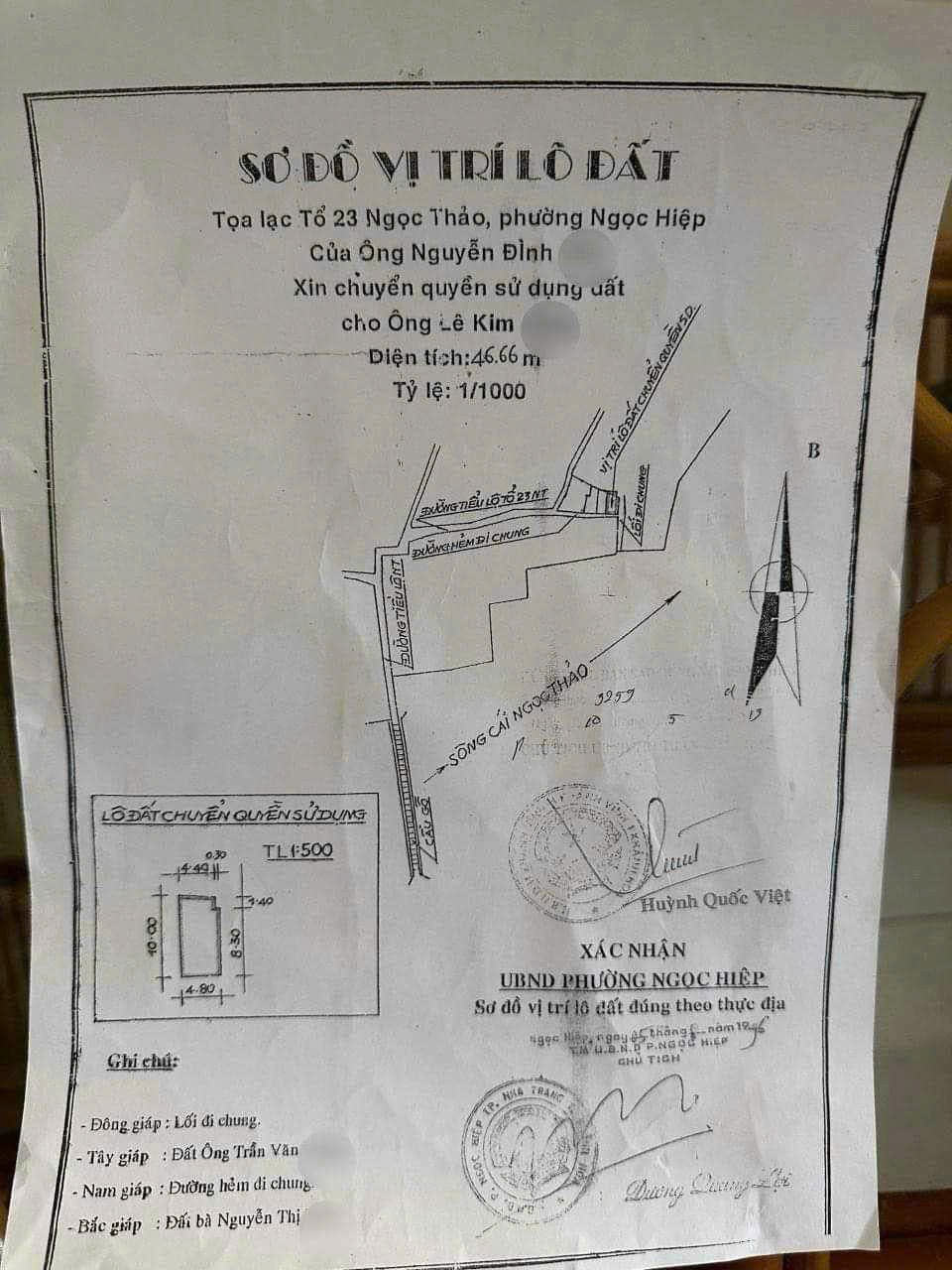 NHÀ ĐẸP – GIÁ TỐT – CHÍNH CHỦ CẦN BÁN NHÀ Cồn Dê, Tổ 13, Ngọc Thảo, Nha Trang, Khánh Hòa 16019783