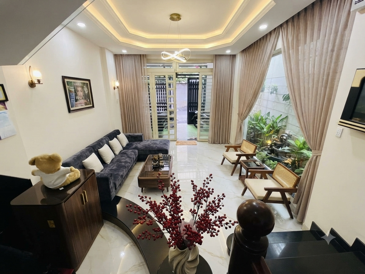 Giáp Tân Bình - Nguyễn Tư Giản - 84M² - 4 Tầng - Hẻm Xe Hơi 5M Thông 16019881