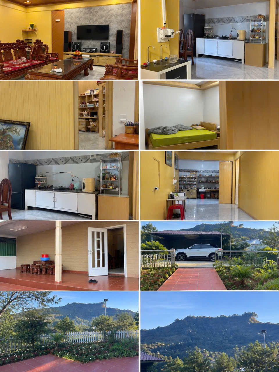 Cho thuê nhà vườn view đẹp khuôn viên 500m2 giá 12 triệu khu vực Hùng Vương Đà Lạt Lâm Đồng 16019916