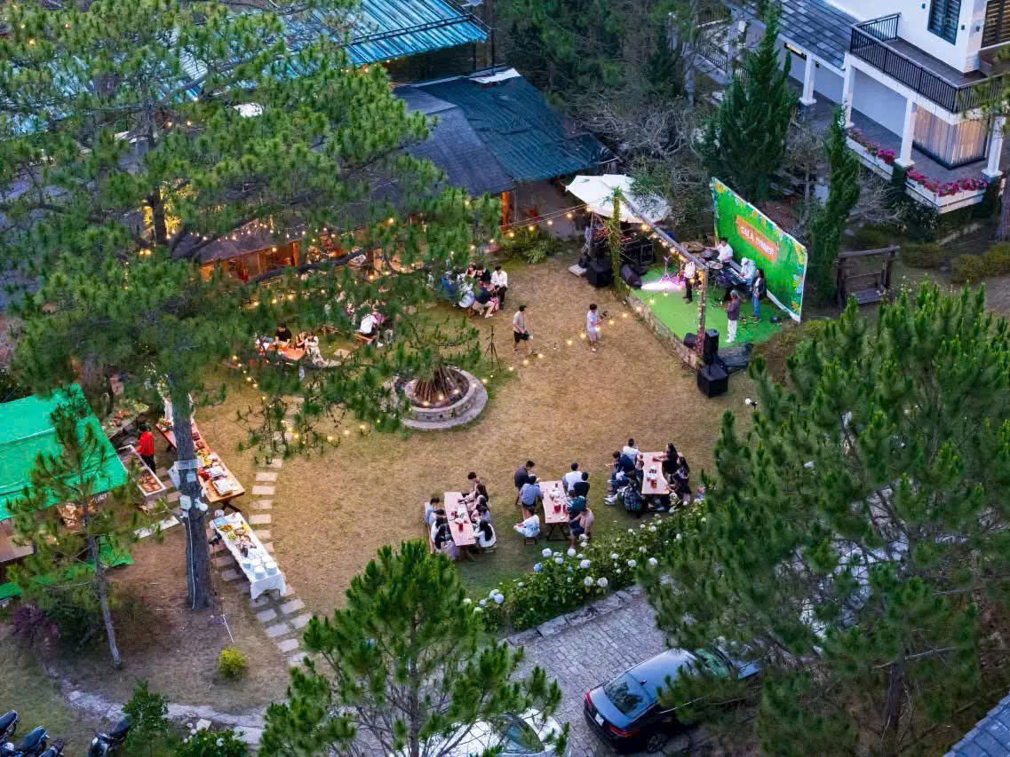 Cho thuê khu nghỉ dưỡng 5ha gồm 5 biệt thự 8 bungalow giá 400 triệu Đà Lạt Lâm Đồng 16019919