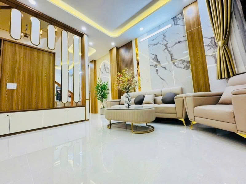 Bán nhà hẻm 6m - lô Góc 2MT hẻm Phan Huy Ích - Ngay Emart, 5x13m, 5 T - 4PN, 7,95 Tỷ. 16019947