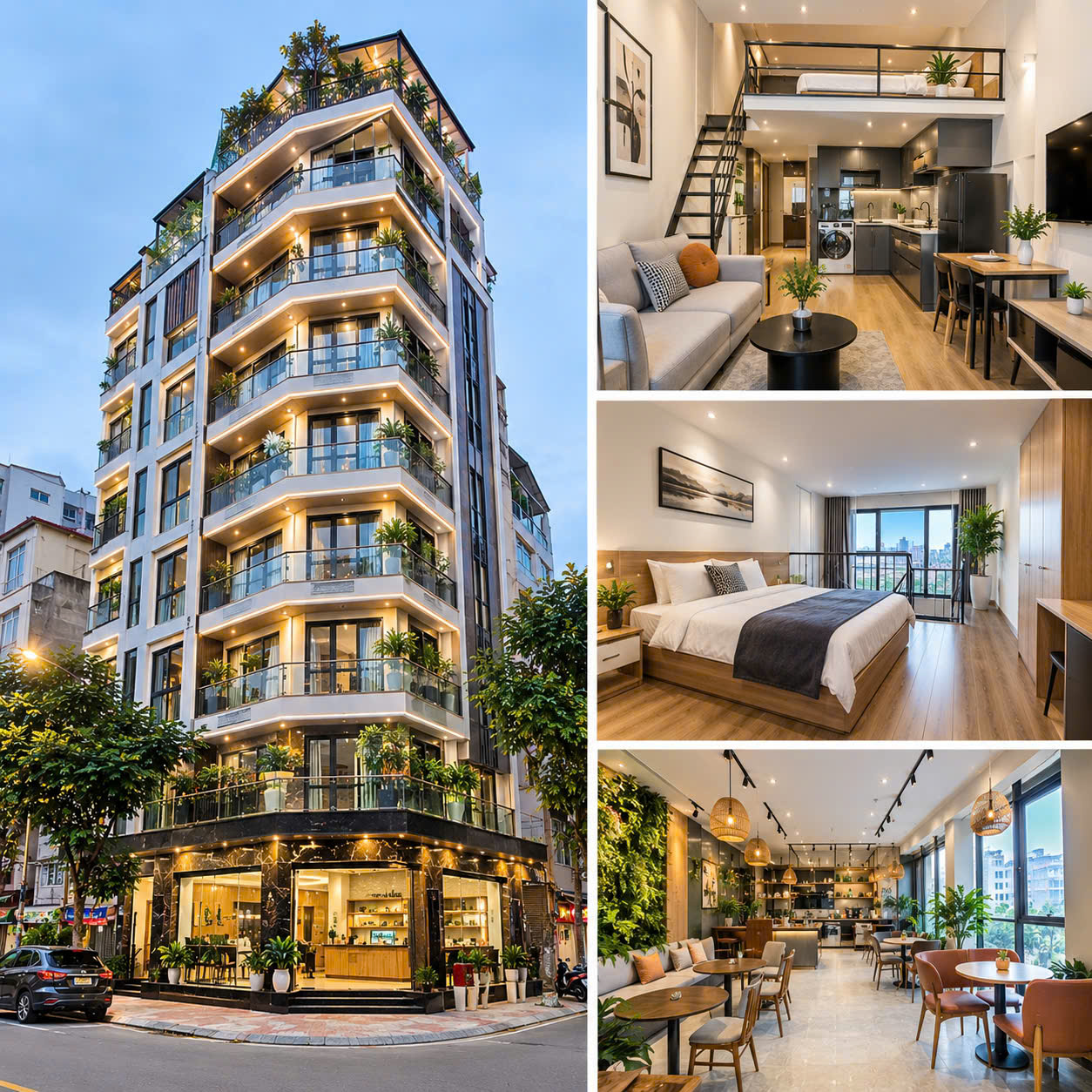 BÁN TÒA LÔ GÓC THÁI THỊNH – ĐỐNG ĐA – 75M² – MT 5,2M – 9 TẦNG TM – Ô TÔ - DT 150TR/TH – 31,7 TỶ 16020003