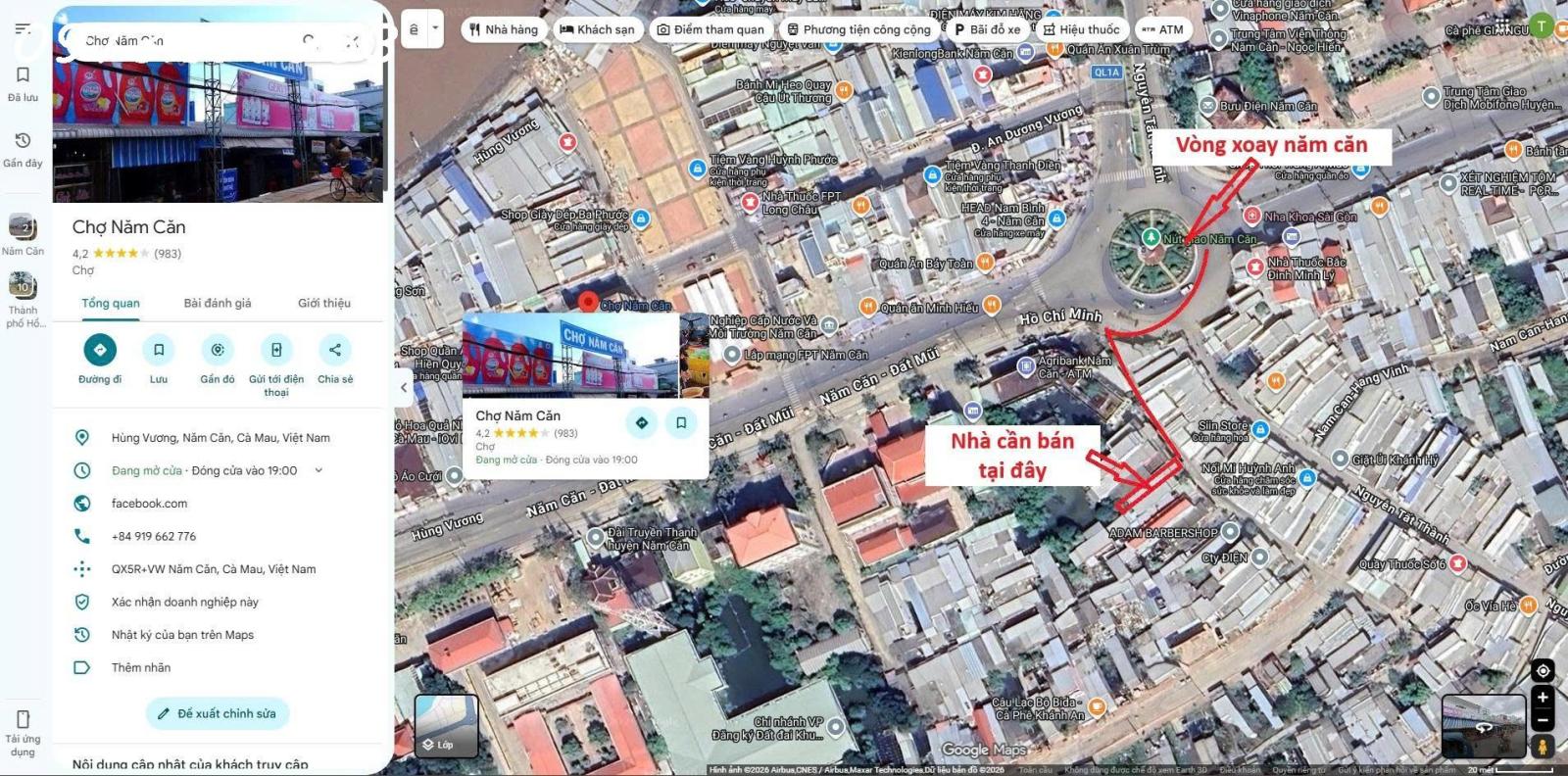 CHÍNH CHỦ BÁN NHÀ GẦN VÒNG XOAY NĂM CĂN 16020026