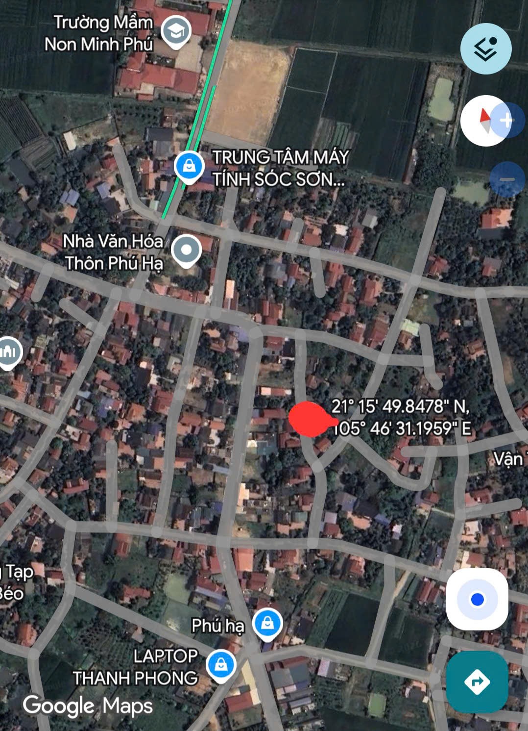 [Chính Chủ] Bán đất ở diện tích 90.4 m2, Thôn Phú Hạ, Xã Minh Phú, Huyện Sóc Sơn, Hà Nội 16020050