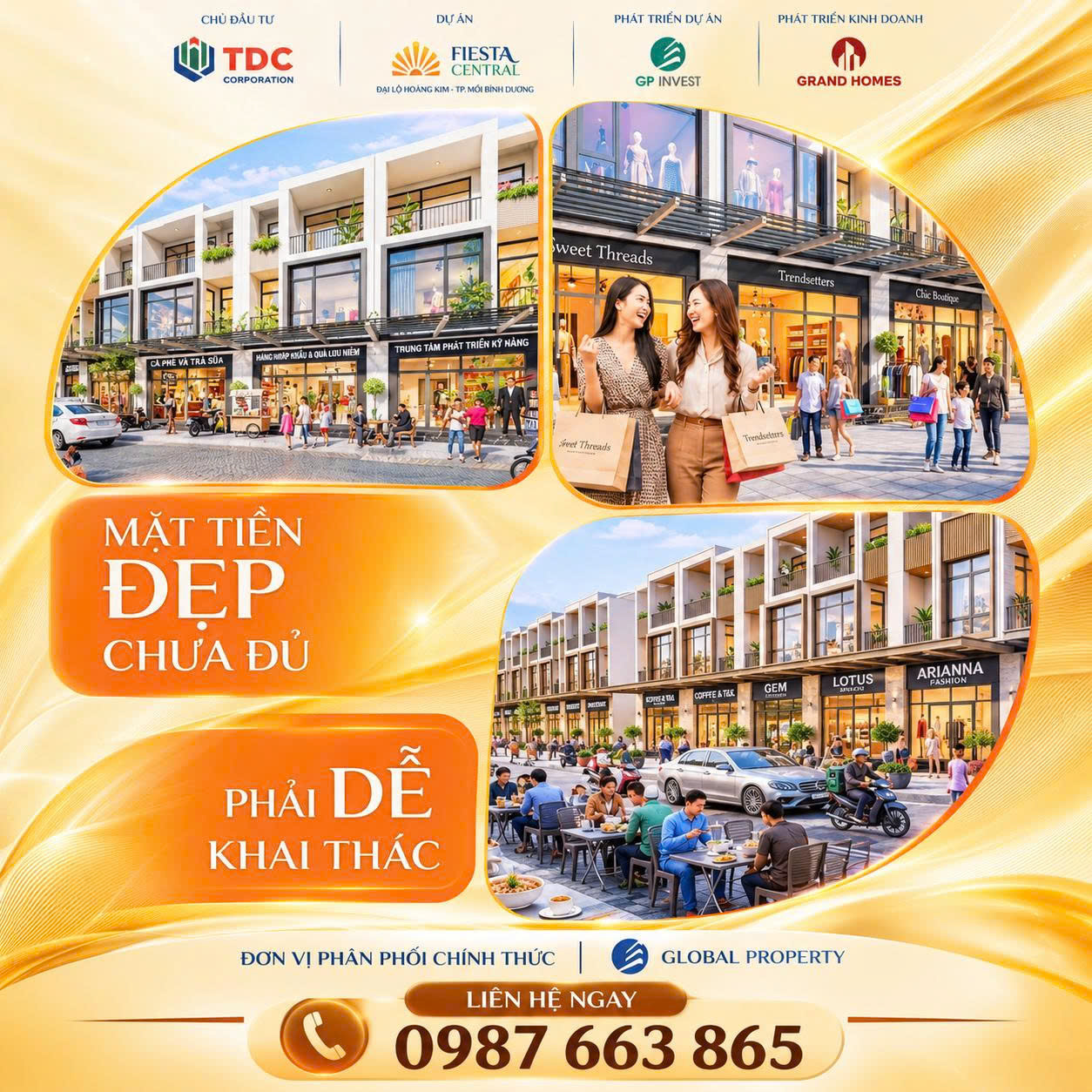 FIESTA CENTRAL BÌNH DƯƠNG- ĐÓN DÒNG GIAO THƯƠNG -KHAI MỞ TIỀM NĂNG KINH DOANH 16020470