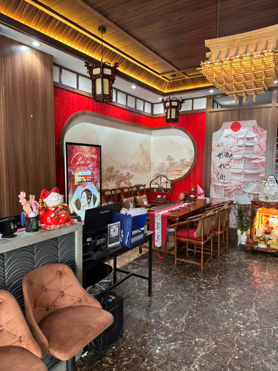 SANG NHƯỢNG CƠ SỞ SPA DƯỠNG SINH Địa chỉ: 198 Nguyễn Tri Phương, P. Vườn Lài, Q.10, TP.HCM Không 16020502