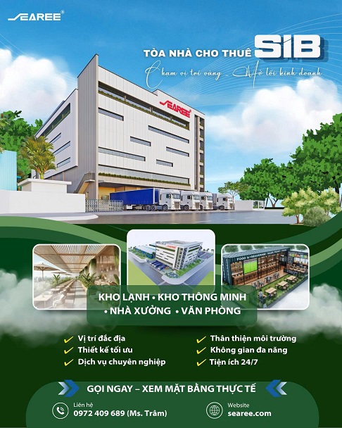 CHO THUÊ KHO XƯỞNG TÒA NHÀ SIB – SEAREE, KCN HÒA KHÁNH - ĐÀ NẴNG 16020517