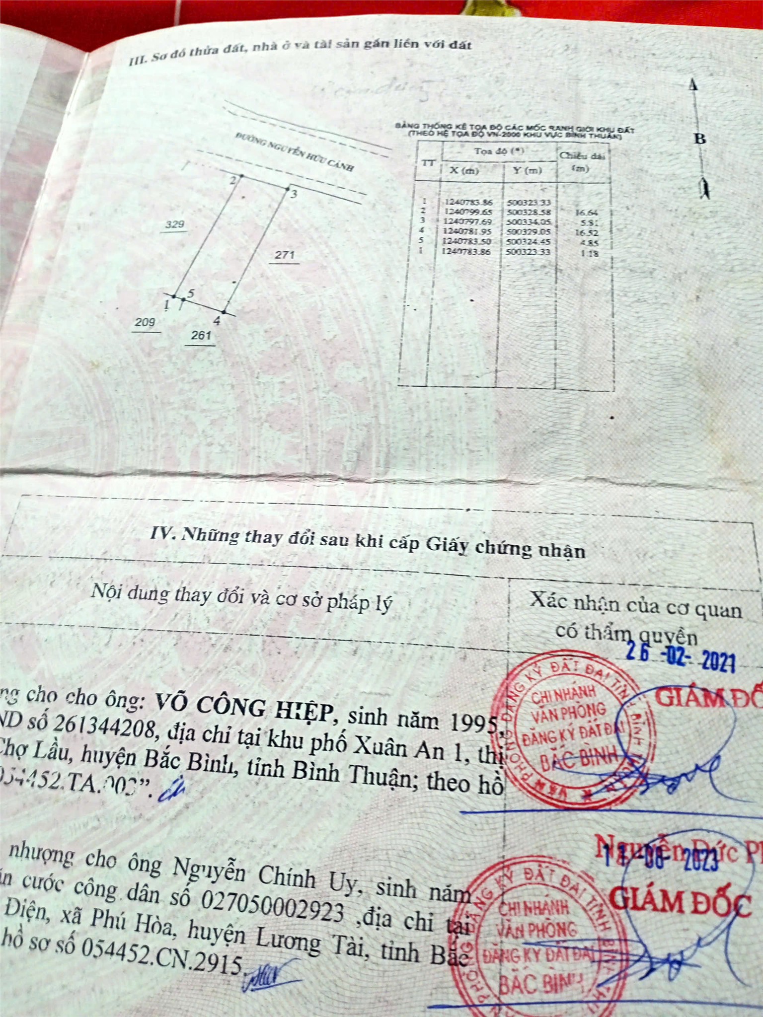 NHÀ ĐẸP – GIÁ TỐT – CẦN BÁN NHÀ 531 Đường Nguyễn Hữu Cảnh, Thị trấn Chợ Lầu, Huyện Bắc Bình, Bình 16020637
