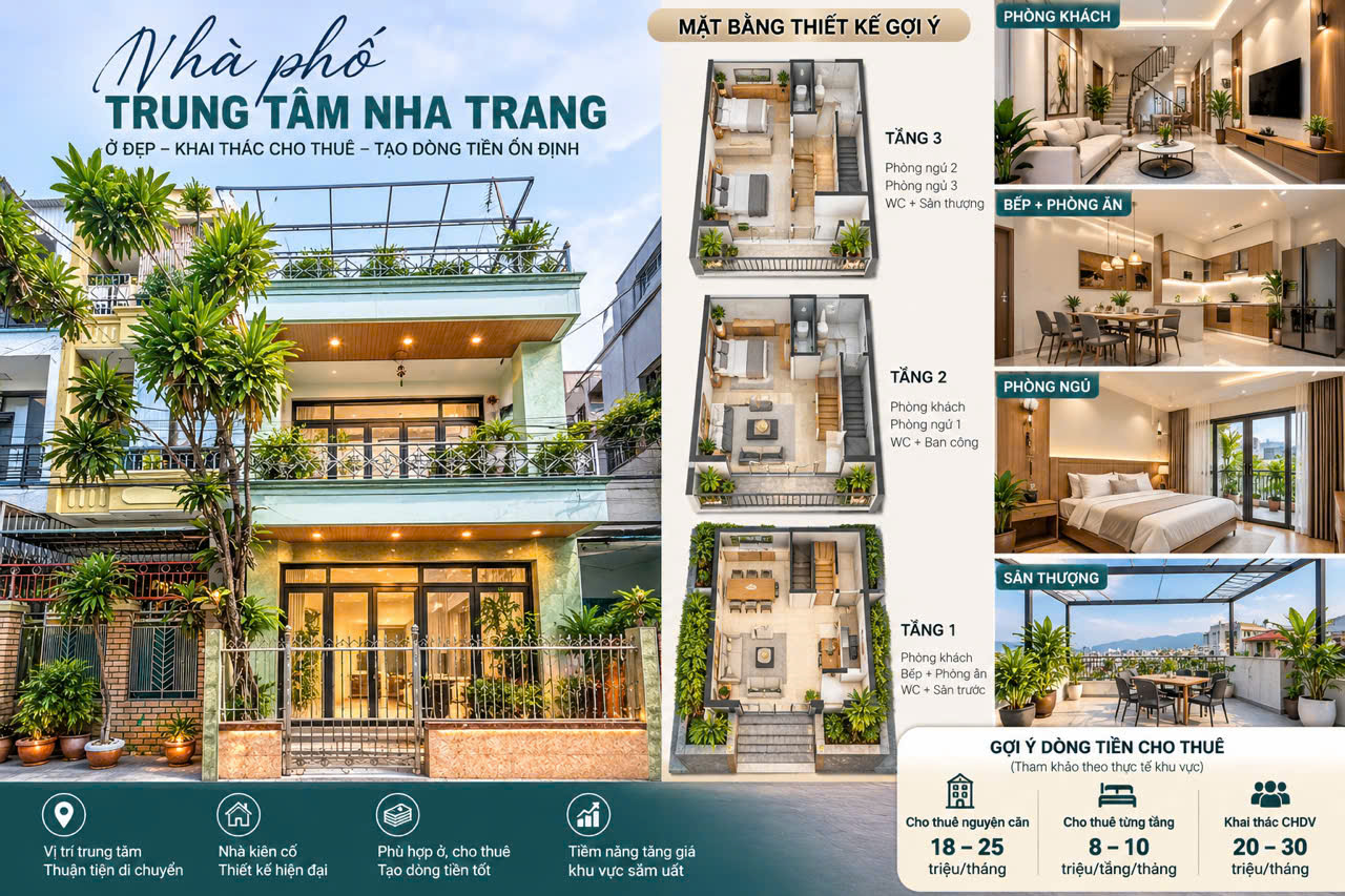 BÁN NHÀ NGUYÊN CĂN NHA TRANG – NHÀ 2 TẦNG TRUNG TÂM PHƯỚC HÒA, GIÁ 6,5 TỶ 16020642