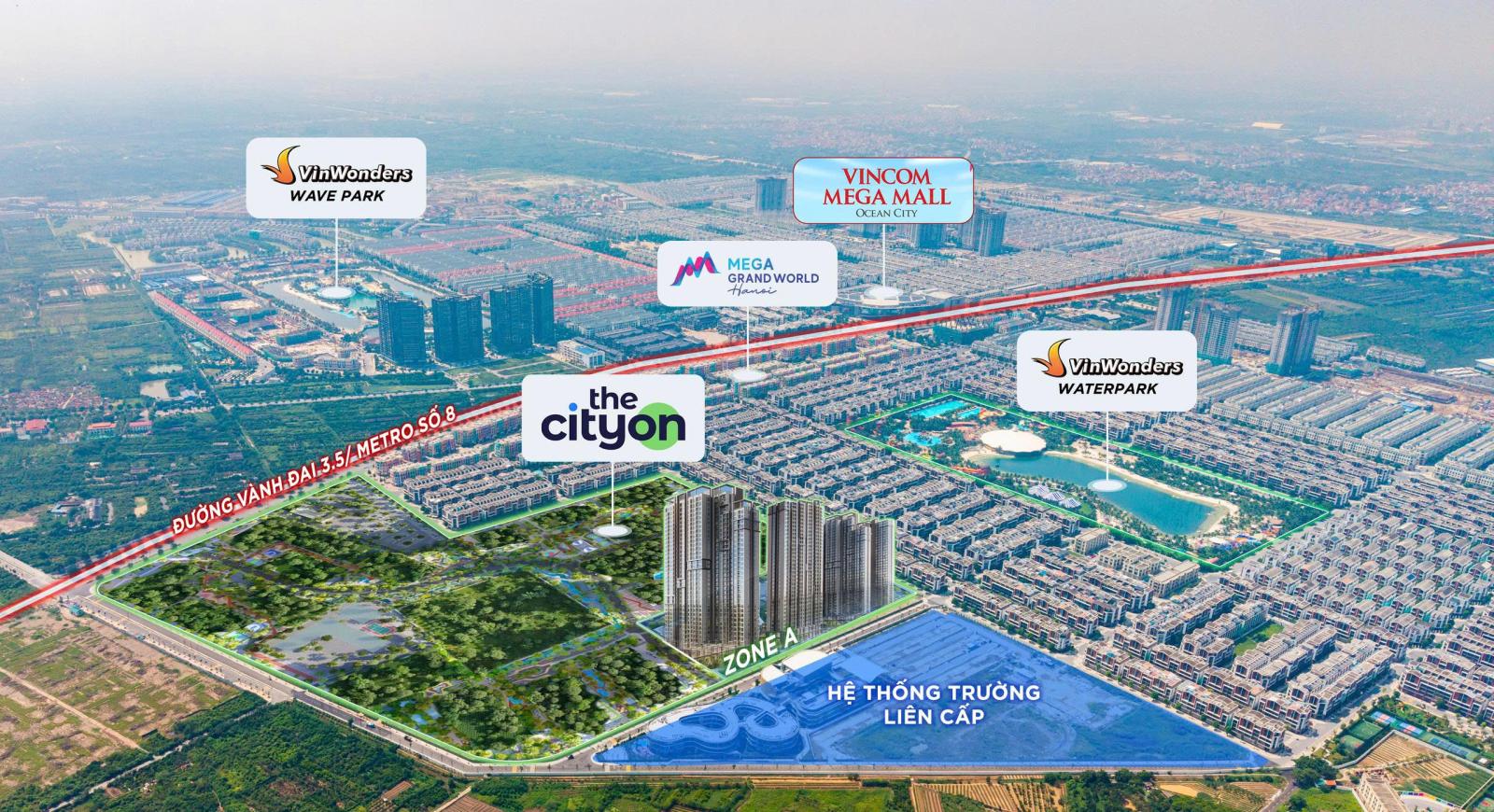Quà tặng 100 triệu khách booking The Cityon 2.5tỷ 2PN 16020658