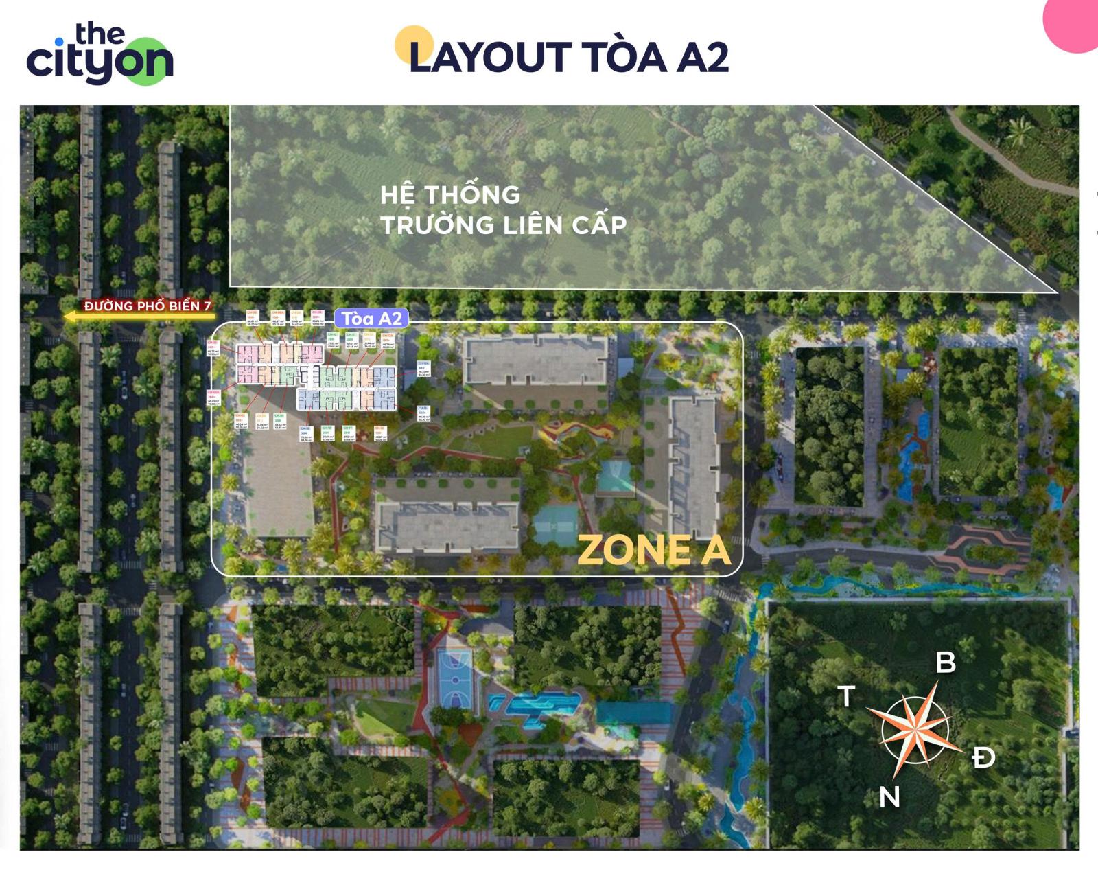 Quà tặng 100 triệu khách booking The Cityon 2.5tỷ 2PN 16020688