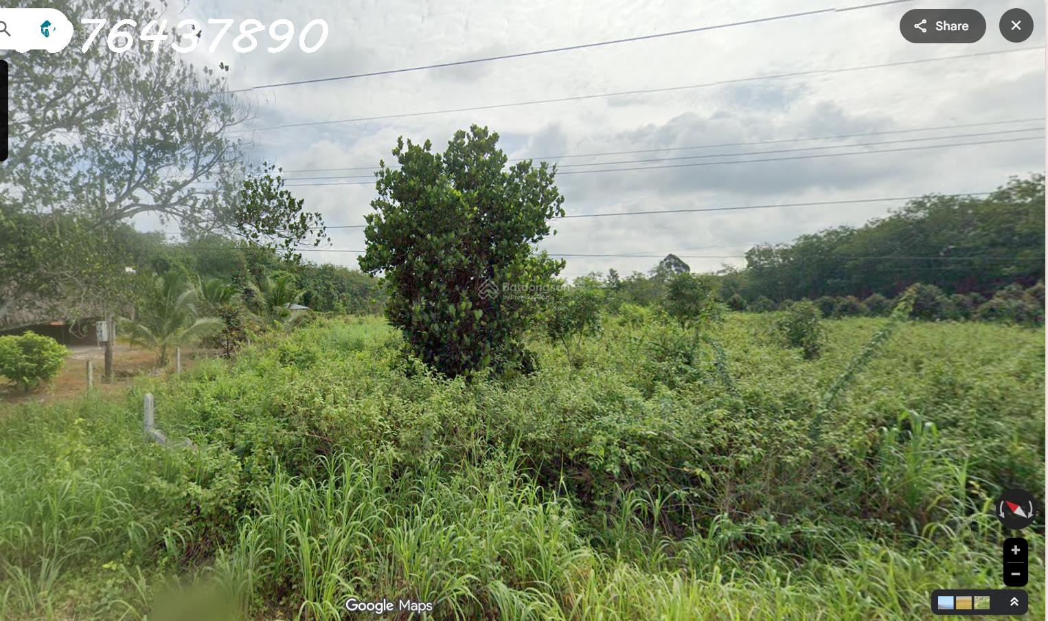 Bán đất tại đường Lò Rèn, Long Hòa, 4,5tr/m2, 3500m2, view đẹp, nhiều tiện ích 16020713