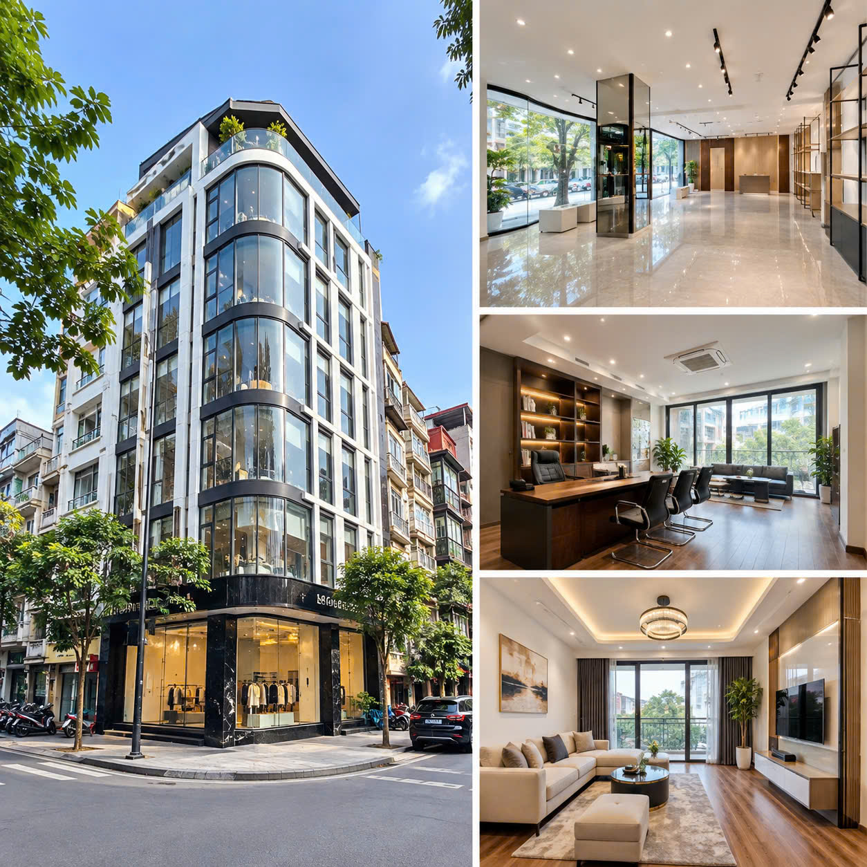 🔥 BÁN NHÀ LÔ GÓC SÁT PHỐ HUỲNH THÚC KHÁNG – 72M² – 7 TẦNG TM – MT 7M – VỈA HÈ – KINH DOANH ĐỈNH – 16021042