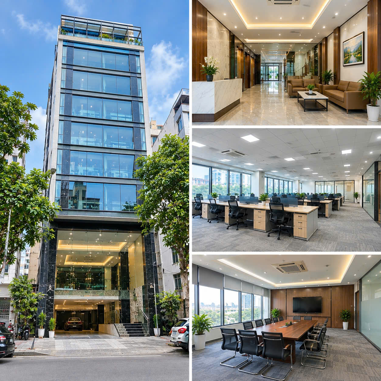 BÁN TÒA VP MẶT PHỐ PHÙNG CHÍ KIÊN - HOÀNG QUỐC VIỆT - CẦU GIẤY – 250M² – MT 11M – 9 TẦNG – 2 THANG 16021043
