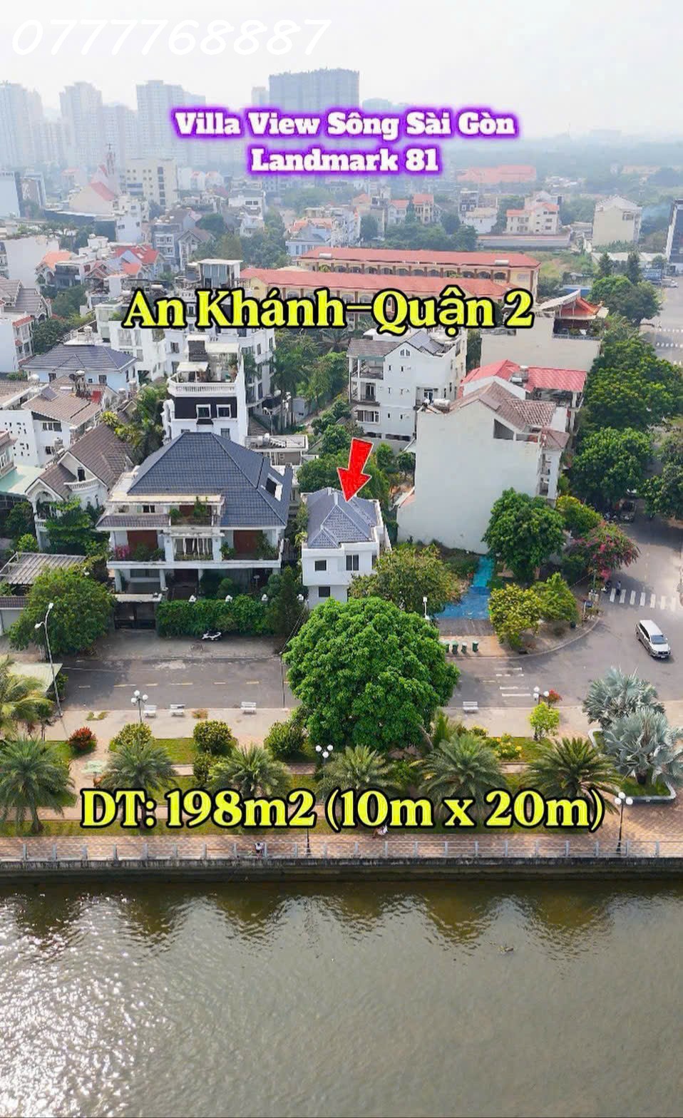 🏡 BIỆT THỰ CÔNG VIÊN SÔNG SÀI GÒN TRƯỚC NHÀ - LANDMARK 81 KHU TRẦN NÃO QUẬN 2 16021046