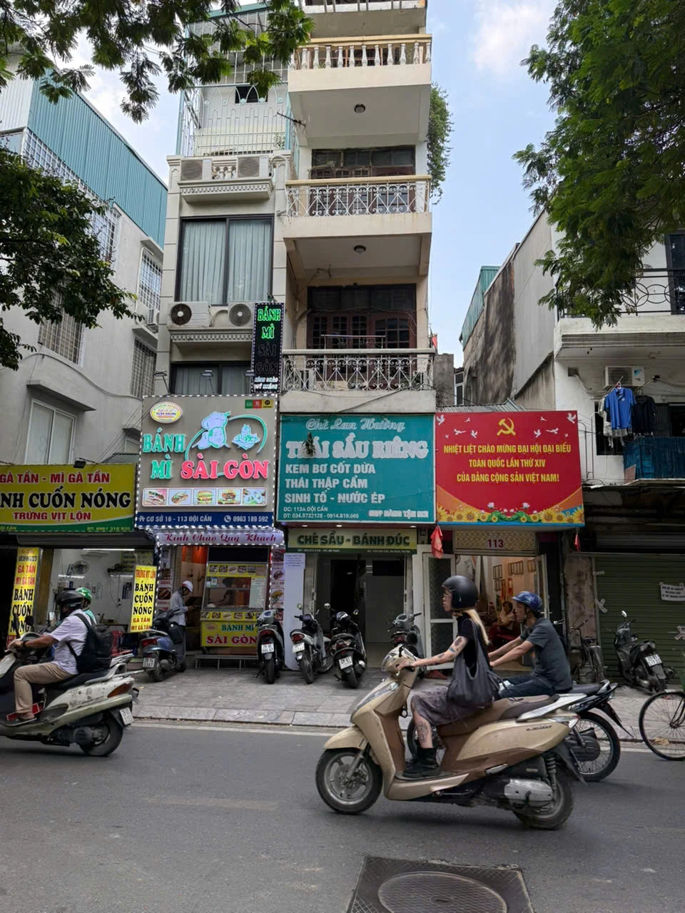 Chính chủ cho thuê cửa hàng hoặc cả nhà 4 tầng tại 113A Đội Cấn, Ba Đình, Hà Nội. 16021048