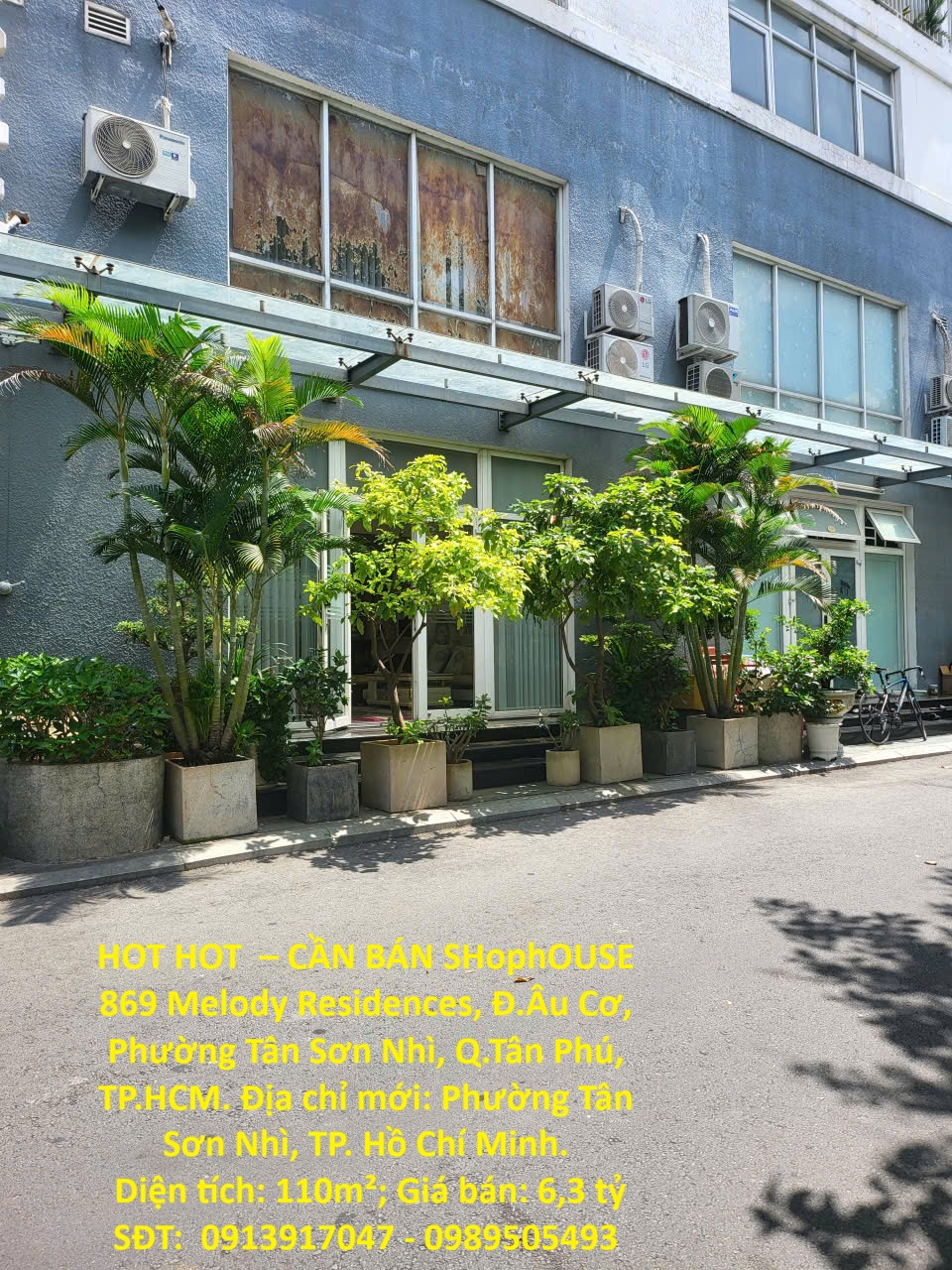 HOT HOT  – CẦN BÁN SHophOUSE  869 Melody Residences, Đ.Âu Cơ, Phường Tân Sơn Nhì, Q.Tân Phú, TP.HCM 16021064