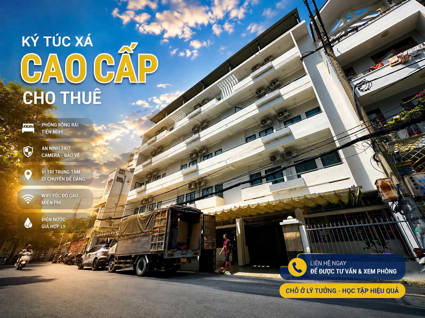 Cho thuê ký túc xá 2tr full mọi chi phí và đồ tại Q1
 16021117