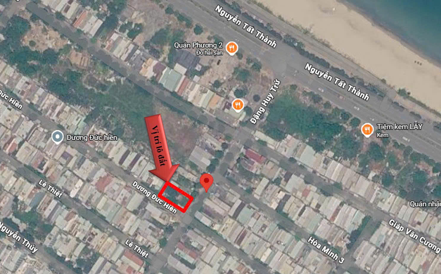 ĐẤT GÓC 2MT SÁT BIỂN - ĐƯỜNG ĐẶNG HUY TRỨ & DƯƠNG ĐỨC HIỀN 16021209