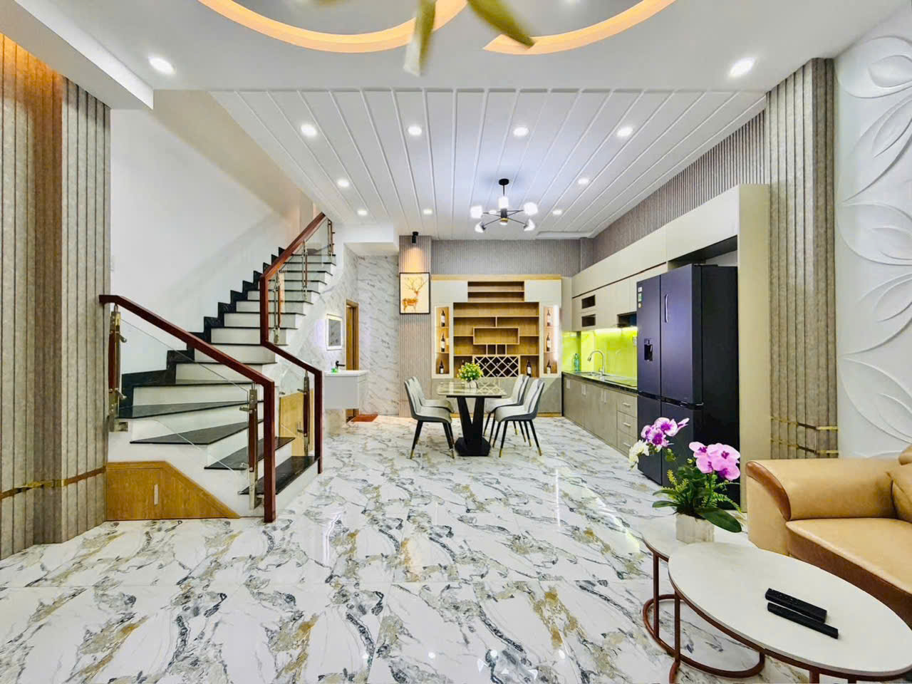 (HIẾM)Bán nhà mặt tiền 1T2L, đương Huỳnh Tấn Phát, 60m2, hẻm xe hơi né nhau, giá nhỉnh 4 tỷ 16021327