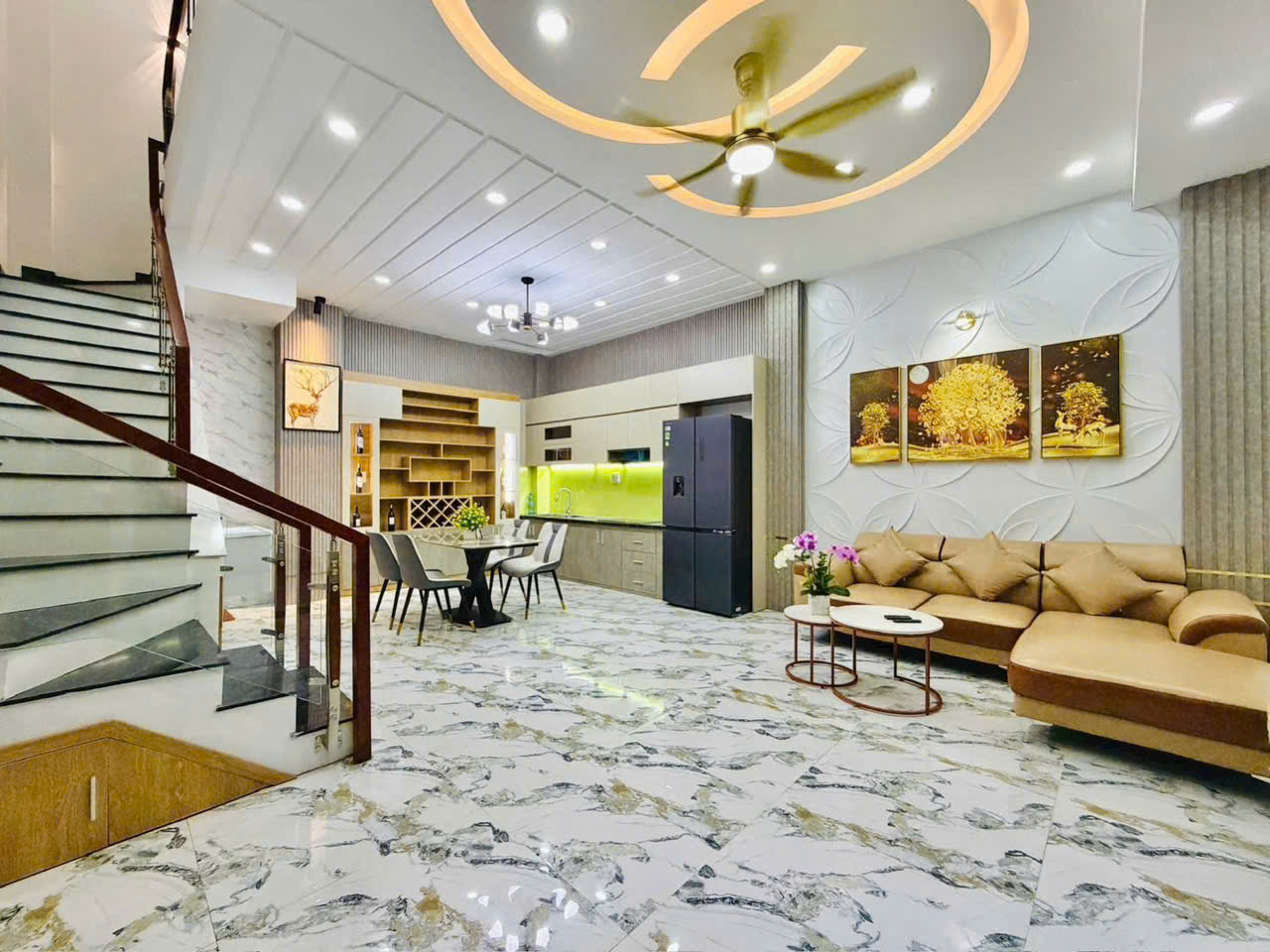 (HIẾM)Bán nhà mặt tiền 1T2L, đương Huỳnh Tấn Phát, 60m2, hẻm xe hơi né nhau, giá nhỉnh 4 tỷ 16021327