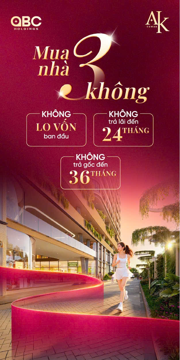 MUA AK TOWER ĐÚNG THỜI ĐIỂM – RINH IPHONE ĐỎ, ĐÓN TÀI LỘC: 39,8 triệu/m2 16021402