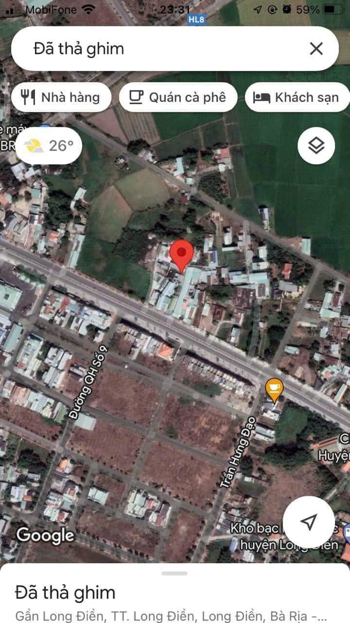 HOT !!! CHÍNH CHỦ CẦN BÁN NHANH LÔ ĐẤT GIÁ TỐT TẠi Hẻm 77, Đường Dương Bạch Mai, Thị trấn Long Điền 16021458