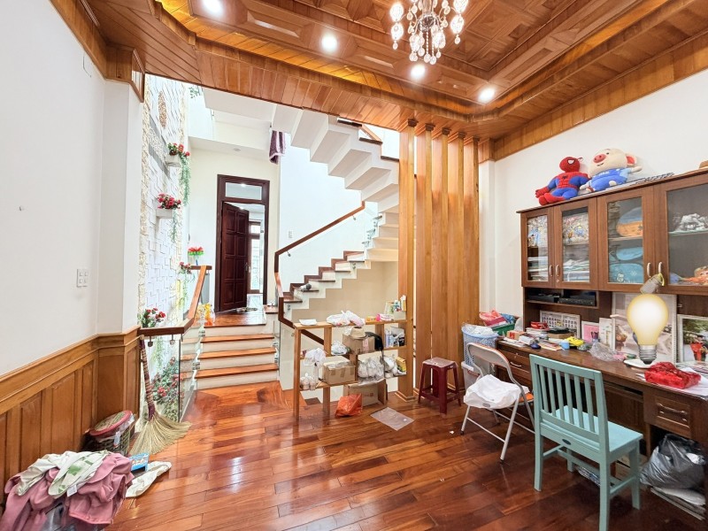 ♣ MT Đường 7.5m Thái Thị Bôi, 85m2, 4 tầng Nội Thất Gỗ Cao Cấp, Giảm Sâu 3.5 tỷ. 16021541