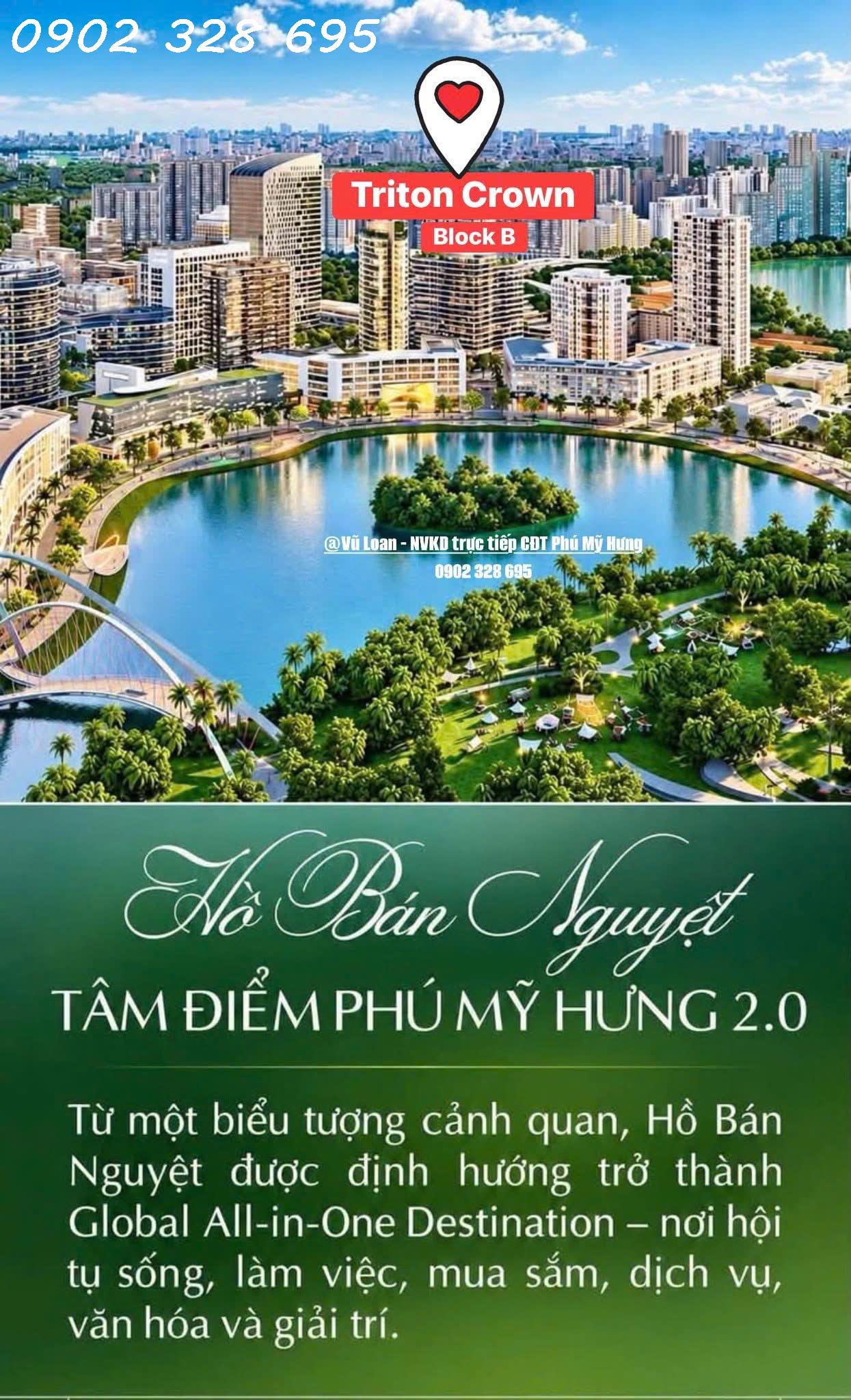 CĐT PHÚ MỸ HƯNG MỞ BÁN CĂN HỘ VIEW TRỰC DIỆN HỒ BÁN NGUYỆT 2026 16021595