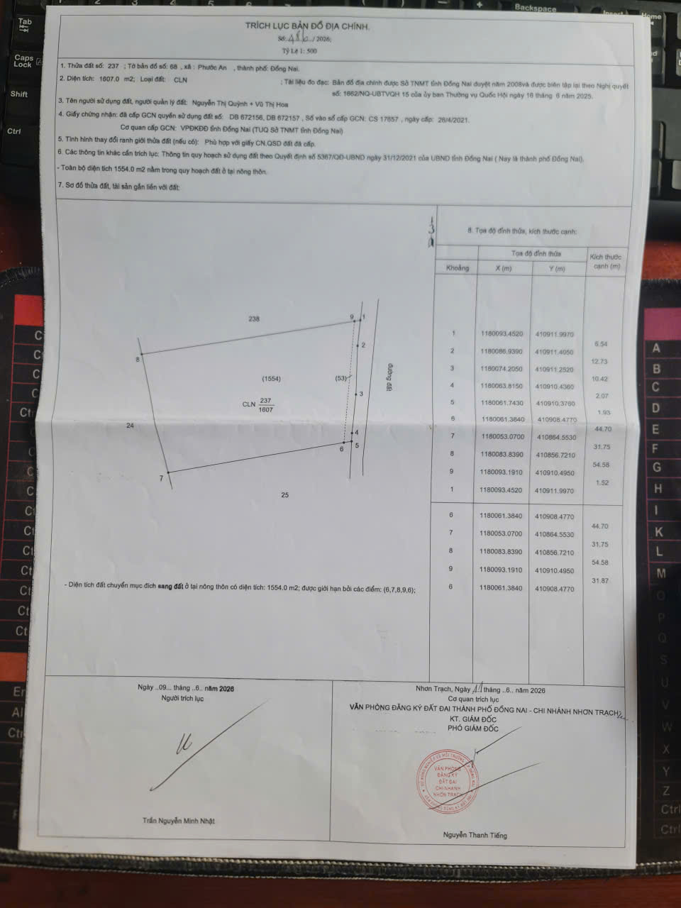 BÁN ĐẤT PHƯỚC AN – XÃ PHƯỚC AN - TP ĐỒNG NAI – GIÁ CHỈ 2 TRIỆU 16021934