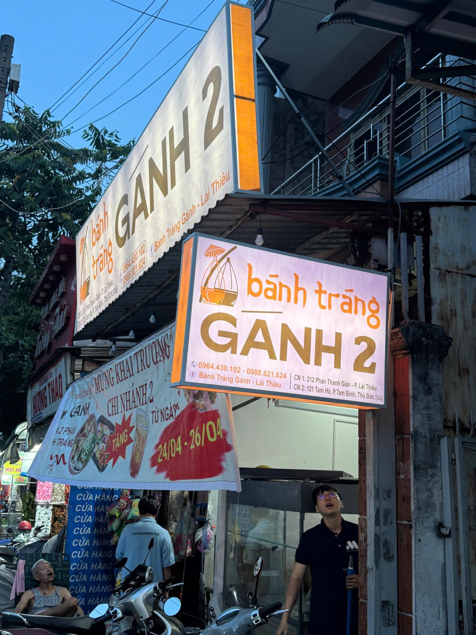 CHÍNH CHỦ CẦN SANG NHƯỢNG QUÁN BÁNH TRÁNG GÁNH LÁI THIÊU 2, CHI NHÁNH THỦ ĐỨC 16022012