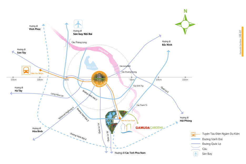 Căn hộ Gamuda Central Park trong công viên Yên Sở Hà Nội 16022119