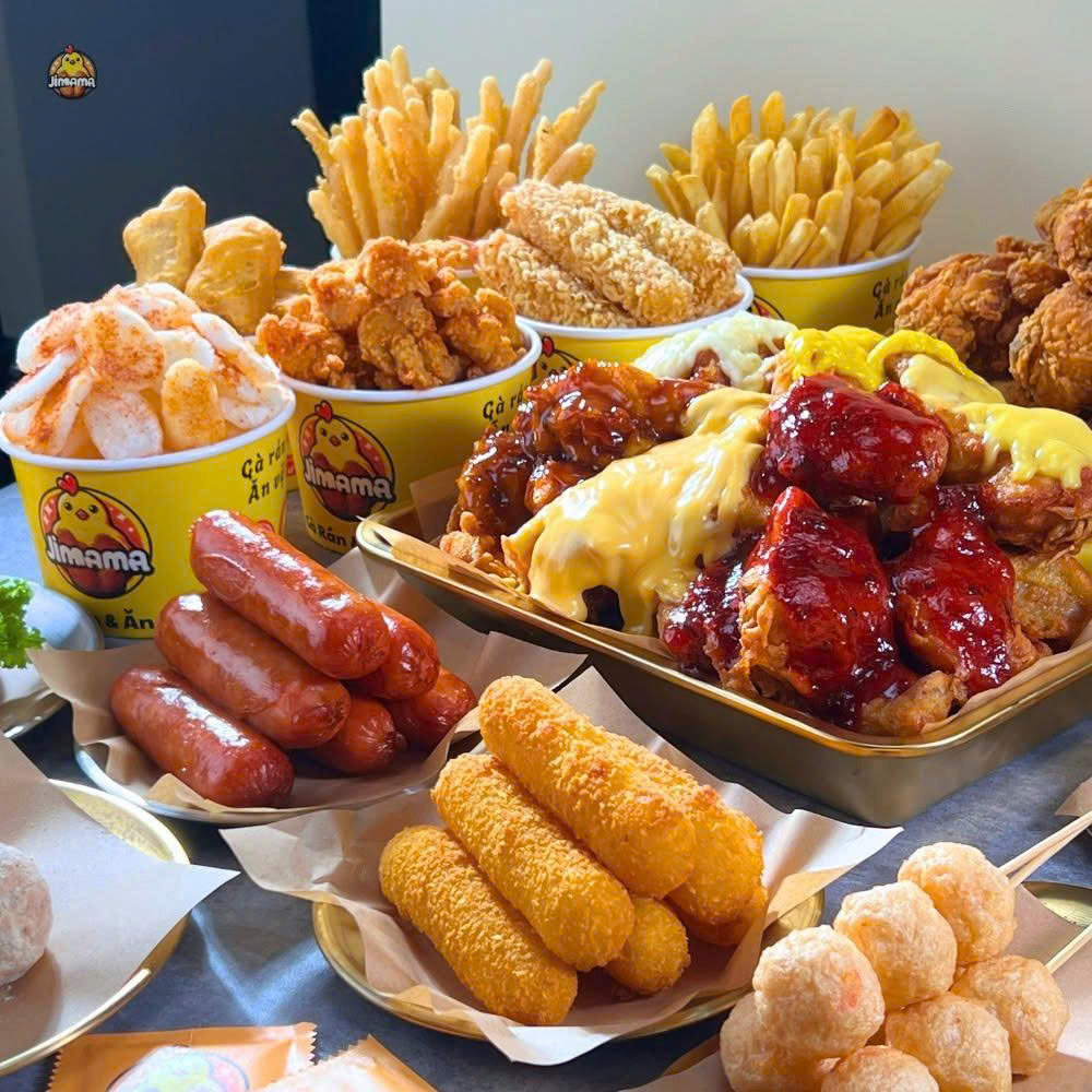 SANG NHƯỢNG QUYỀN JIMAMA GÀ RÁN – GIÁ SANG 220 TRIỆU, BAO GỒM HÀNG HÓA VÀ TIỀN CỌC Địa chỉ: 175 16022257