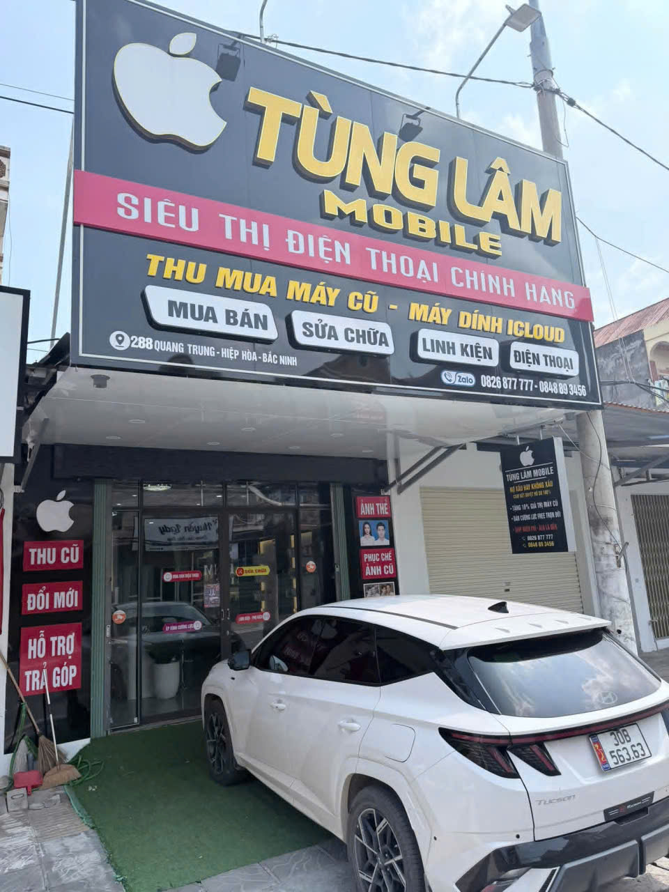 SANG NHƯỢNG CỬA HÀNG ĐIỆN THOẠI – ĐANG KINH DOANH TỐT Địa chỉ: 288 Quang Trung, Hiệp Hòa, Bắc Ninh 16022342