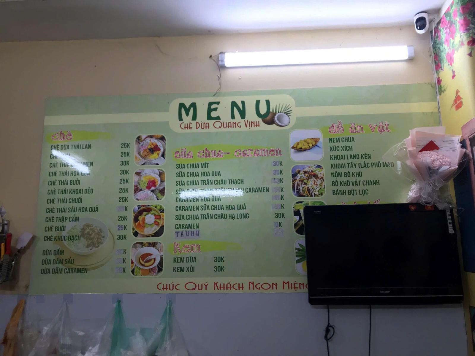 SANG NHƯỢNG CỬA HÀNG CHÈ THÁI và NEM NƯỚNG NHA TRANG – CẦU GIẤY, HÀ NỘI 16022554