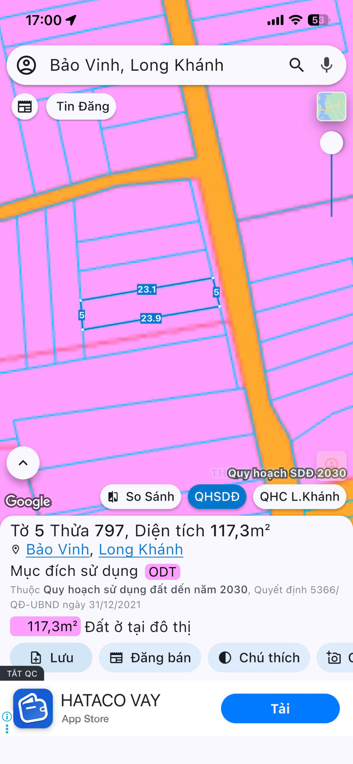 Chính chủ bán 3 lô đất Long Khánh, Đồng Nai - Giá chỉ từ 950 triệu, gần 2 khu công nghiệp 16022559