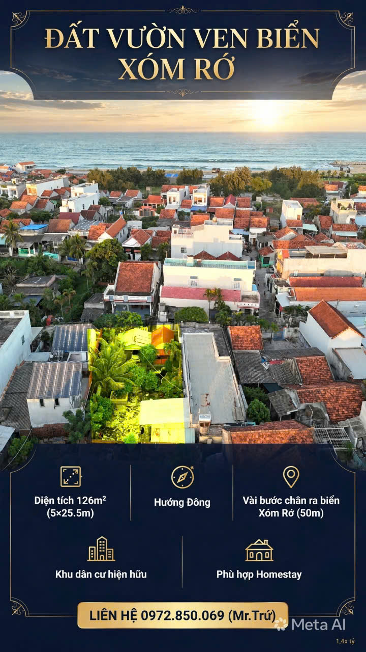 ĐẤT VƯỜN CÓ THỔ CƯ– CHÍNH CHỦ CẦN BÁN 2 LÔ LIỀN KỀ TẠI P.Phú Đông, TP.Tuy Hòa, T.Phú Yên 16022589