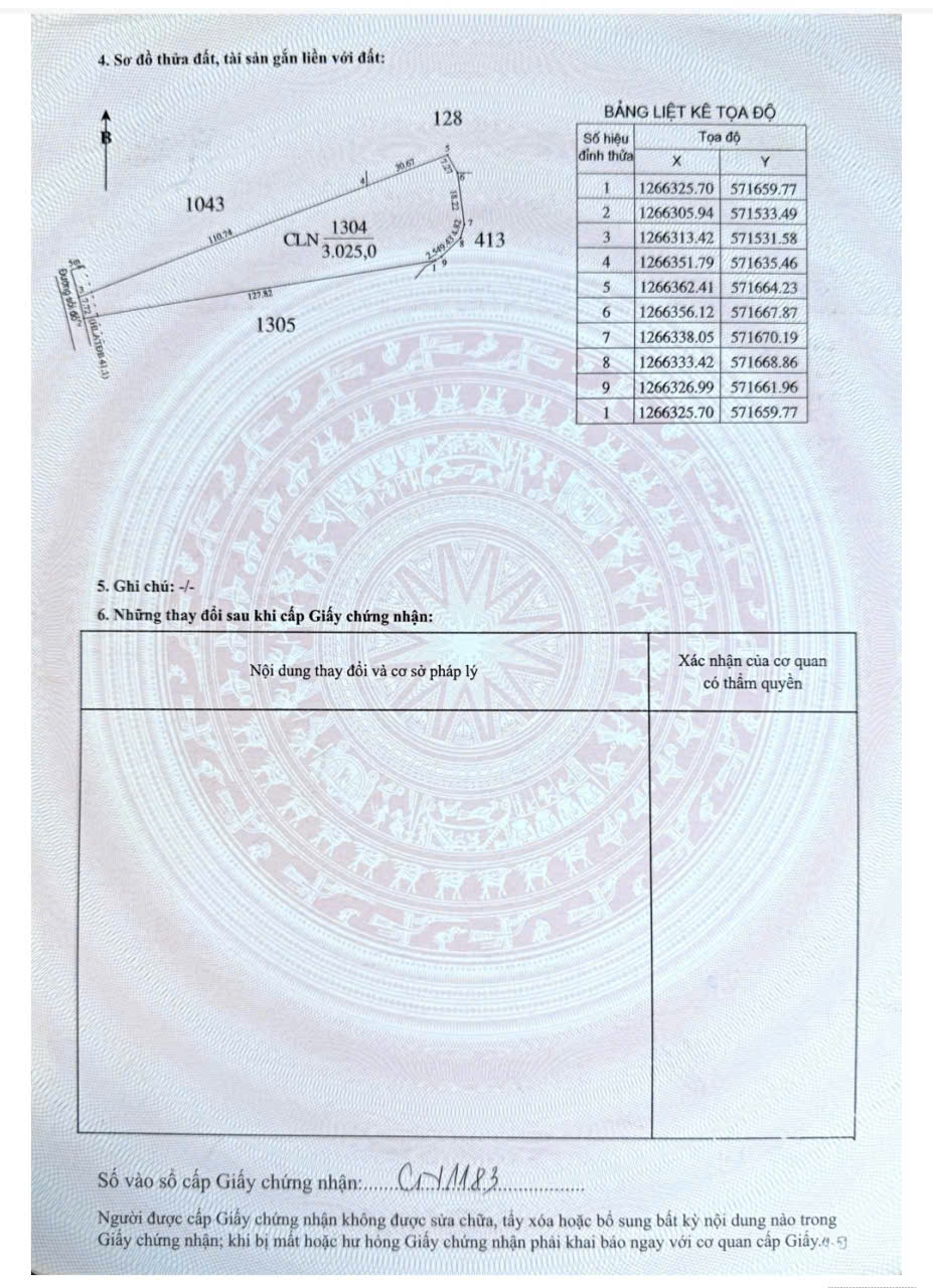 BÁN ĐẤT MINH HÒA, DẦU TIẾNG, BÌNH DƯƠNG – GIÁ CHỈ 2 TRIỆU/M² 16022610