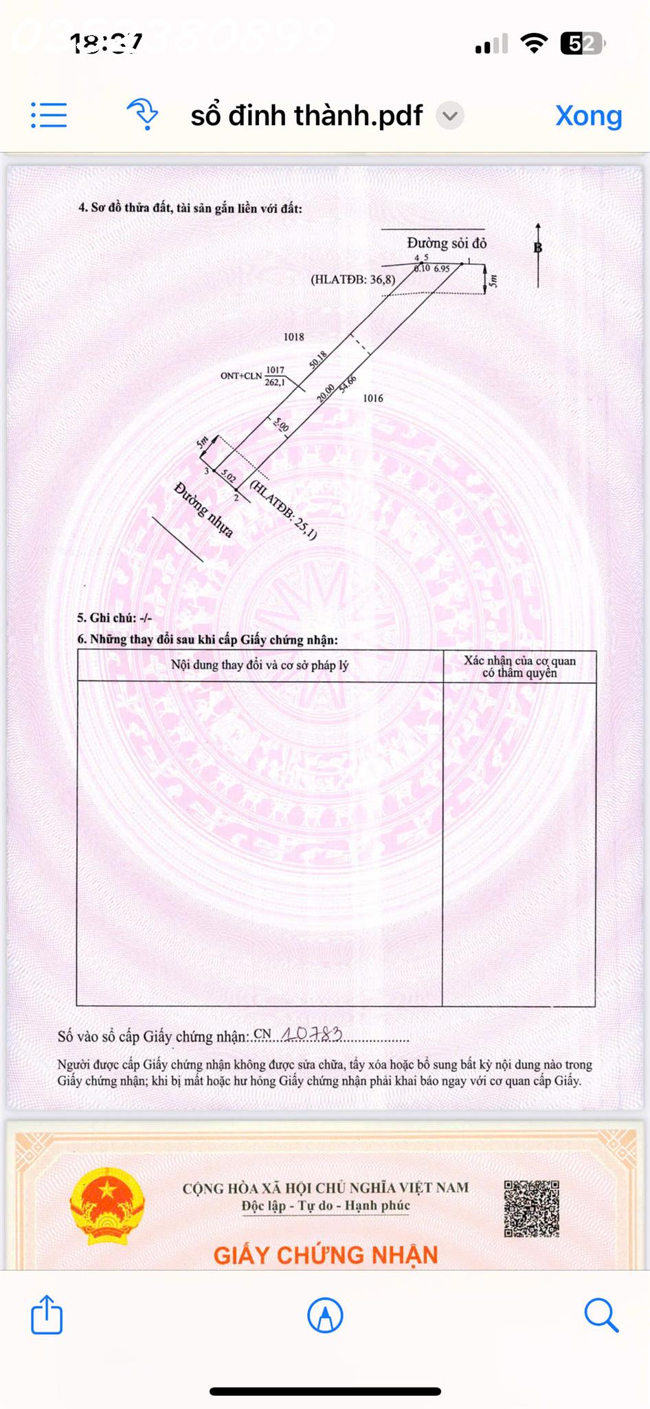 Hàng hiếm tại Ấp Núi Cậu, ĐT 744, Dầu Tiếng, DT 262 m2, giá 2,7 tỷ 16022718