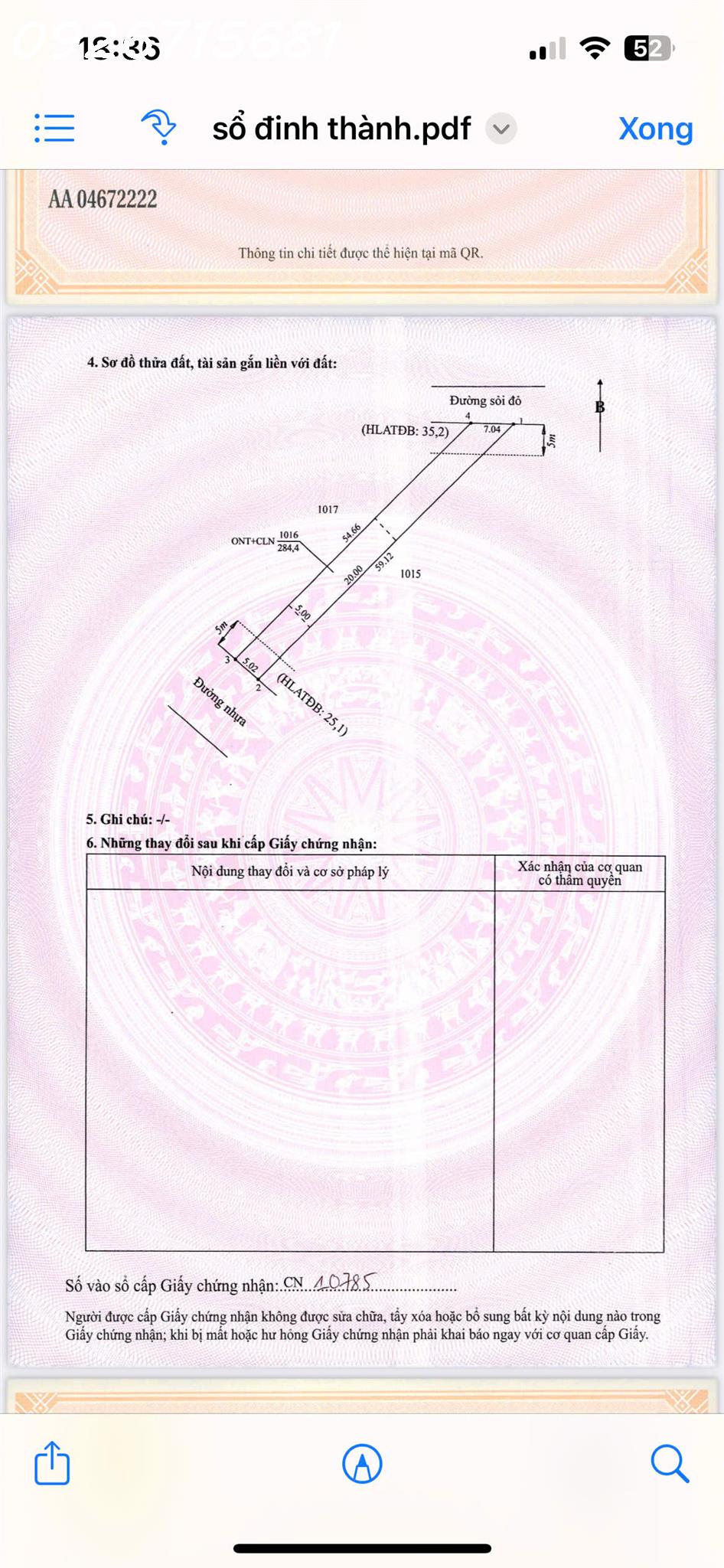 Bán đất đẹp tại Ấp Yên Ngựa, xã Định Thành, Dầu Tiếng, DT 284,4m2, nhiều tiện ích 16022720