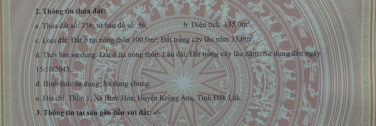 CHÍNH CHỦ BÁN ĐẤT ĐỐI DIỆN TRƯỜNG THCS LÊ VĂN TÁM 16022805