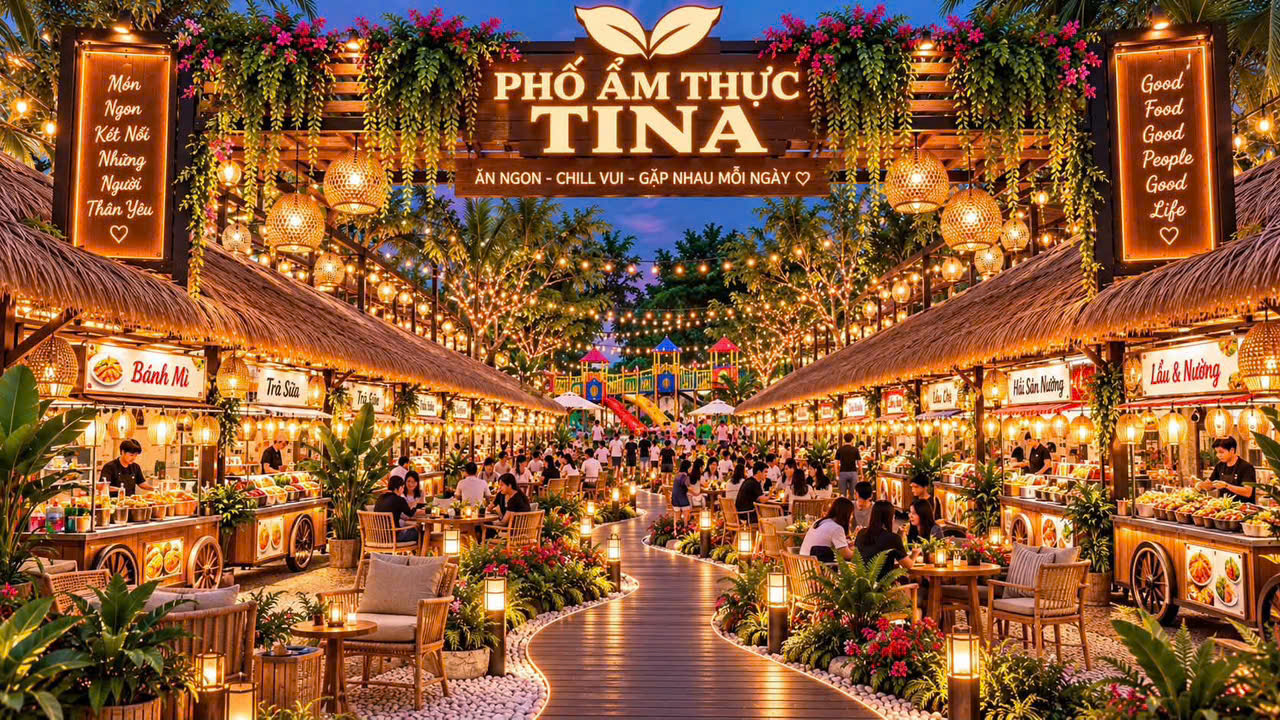 LONG XUYÊN – CƠ HỘI KINH DOANH ẨM THỰC CHỈ 3,8 TRIỆU/THÁNG! PHỐ ẨM THỰC TINA – CHÍNH THỨC TUYỂN ĐỐI 16022857