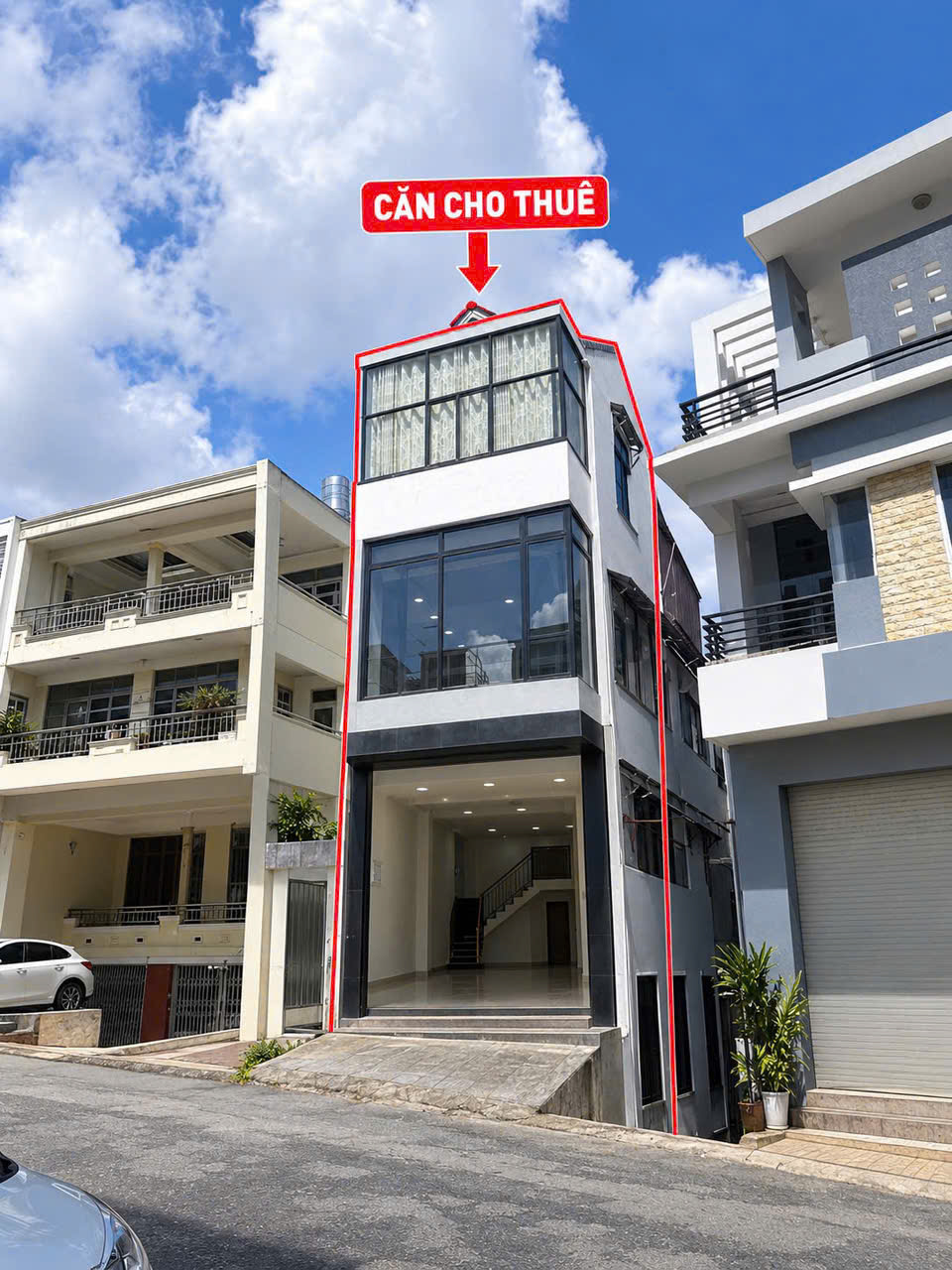 Cho thuê nhà mặt tiền 5 phòng kinh doanh đa ngành nghề giá 21 triệu đường Nguyễn Văn Trỗi Đà Lạt 16022860